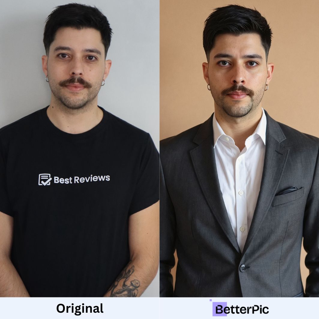 Ai Business Headshot example half body