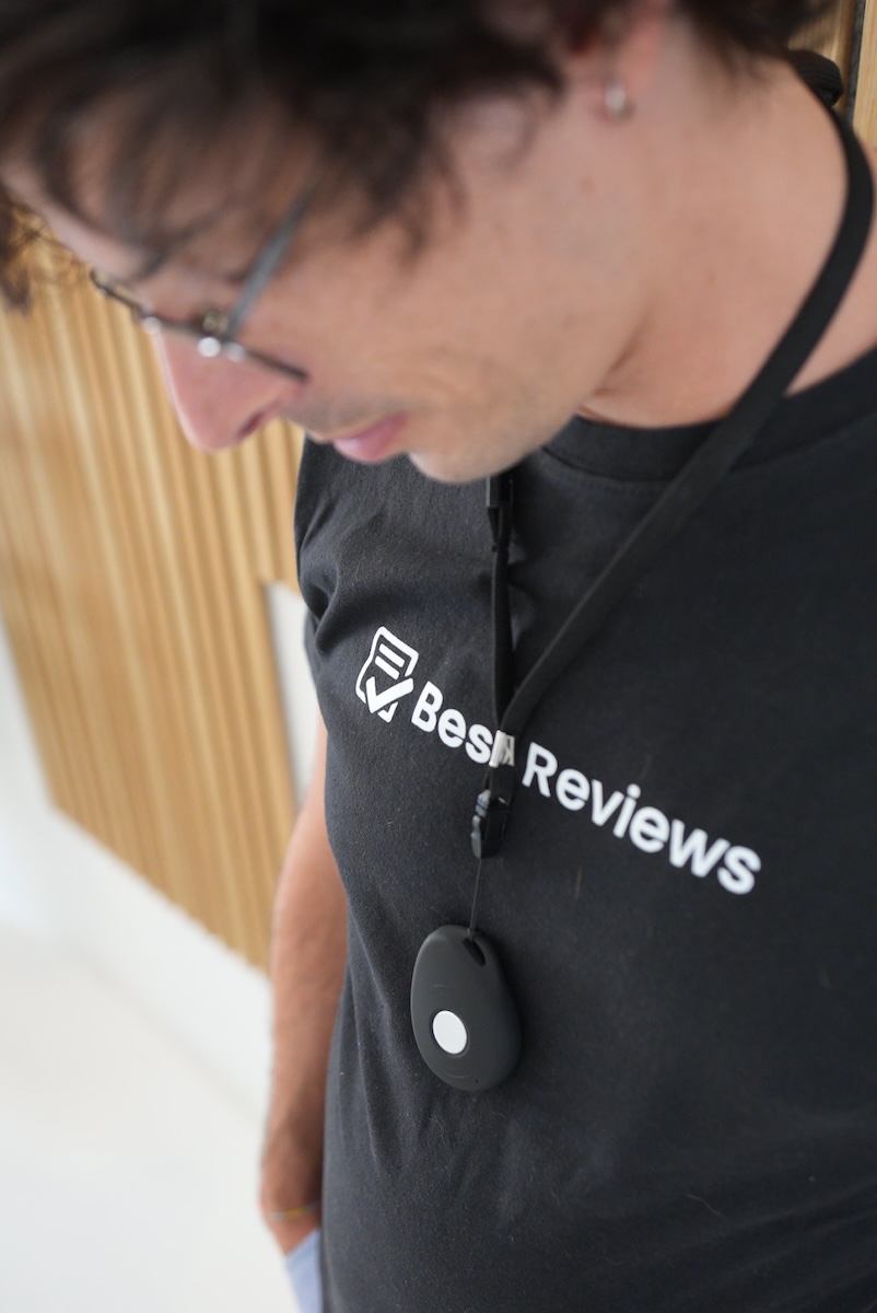 Content Creator wearing LifeStation Sidekick