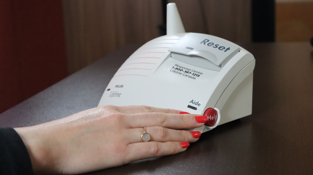 Lifeline at home homesafe landline medical alert system