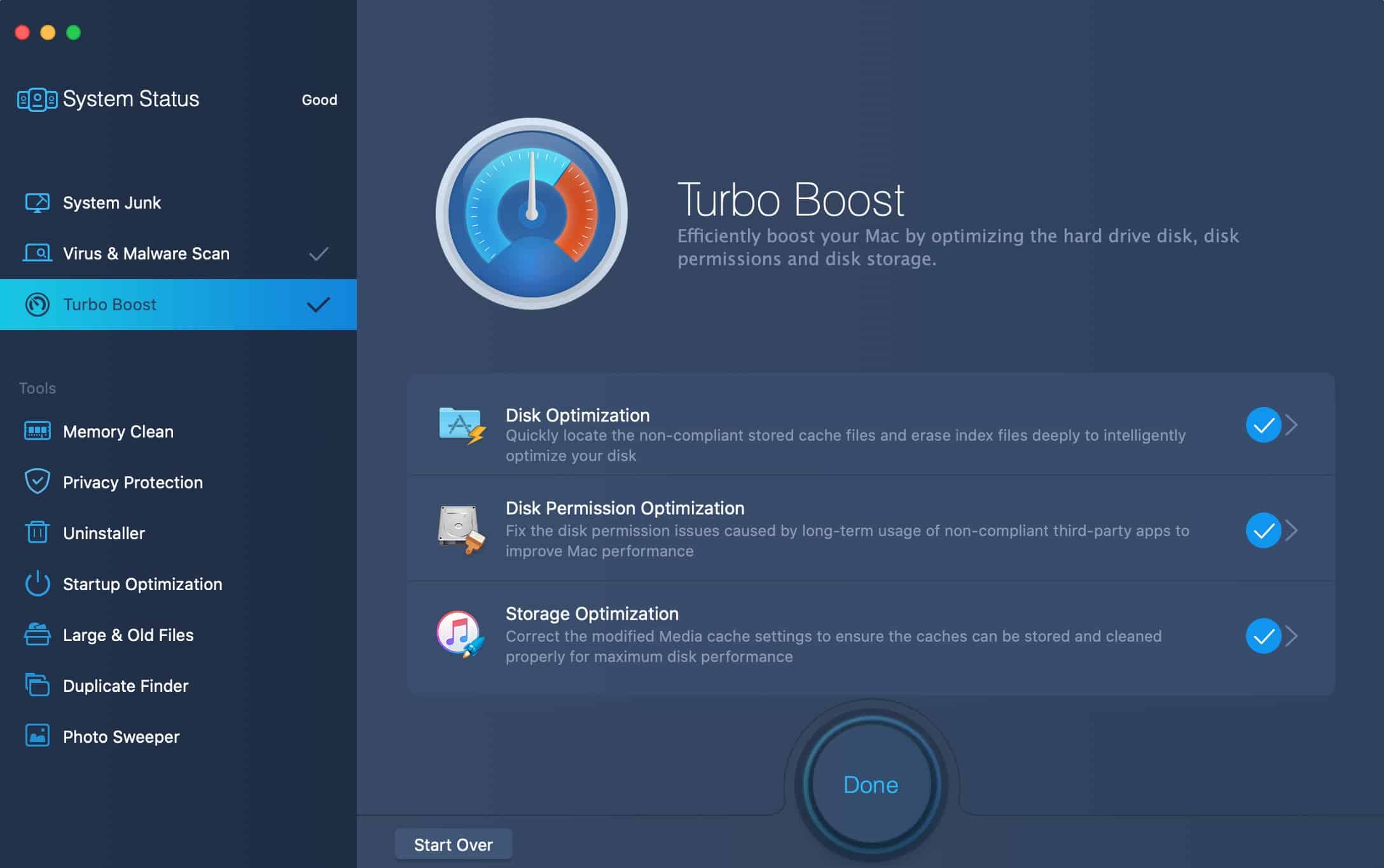 MacBooster turbo boost