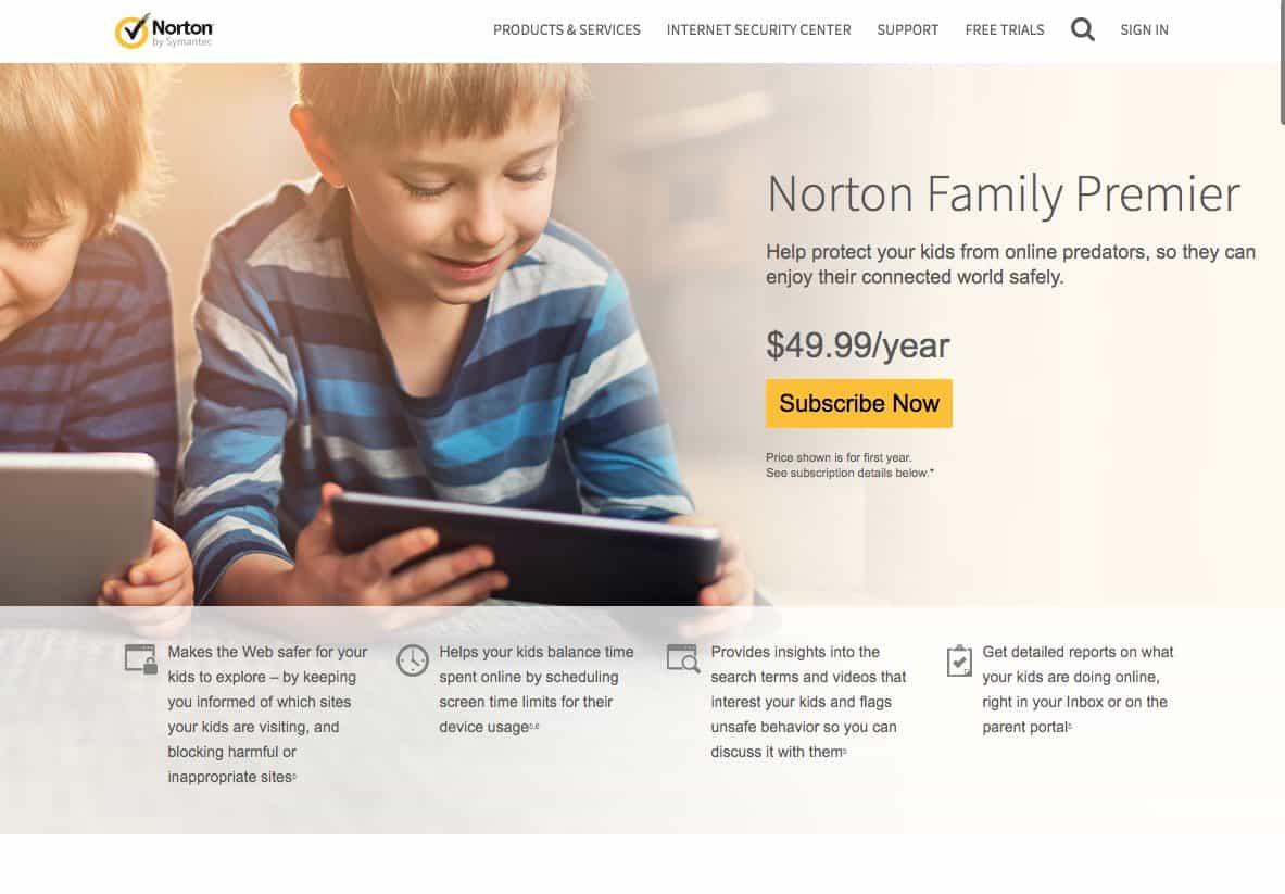 Visit Norton Family Premier