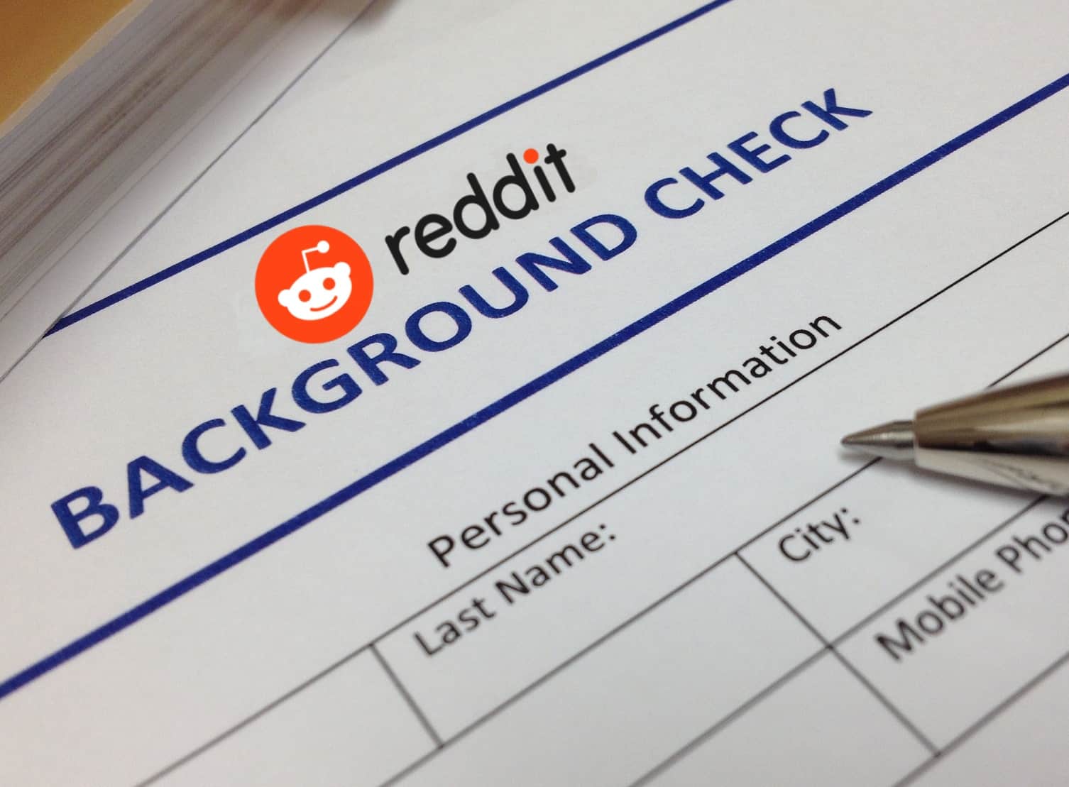 Best back ground checks according to Reddit