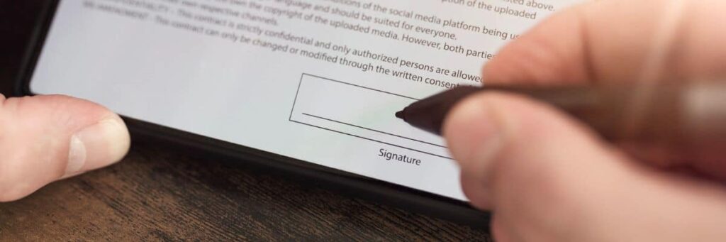 How to create an electronic signature