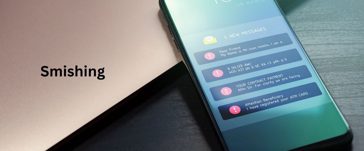 Smishing example