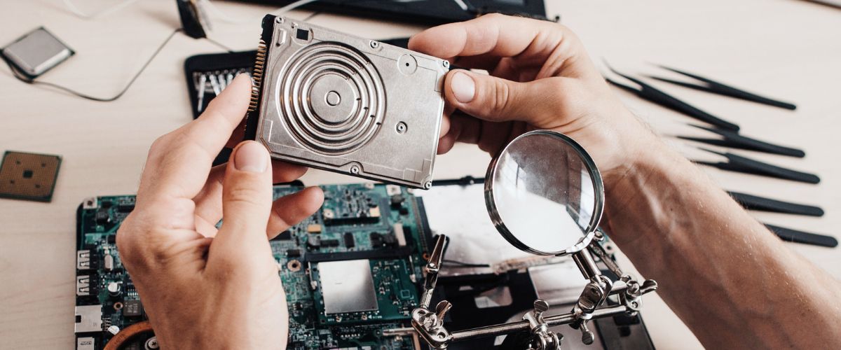 Technician hard disk diagnostics