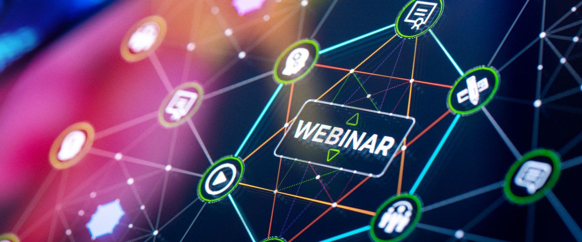 Webinar services icons