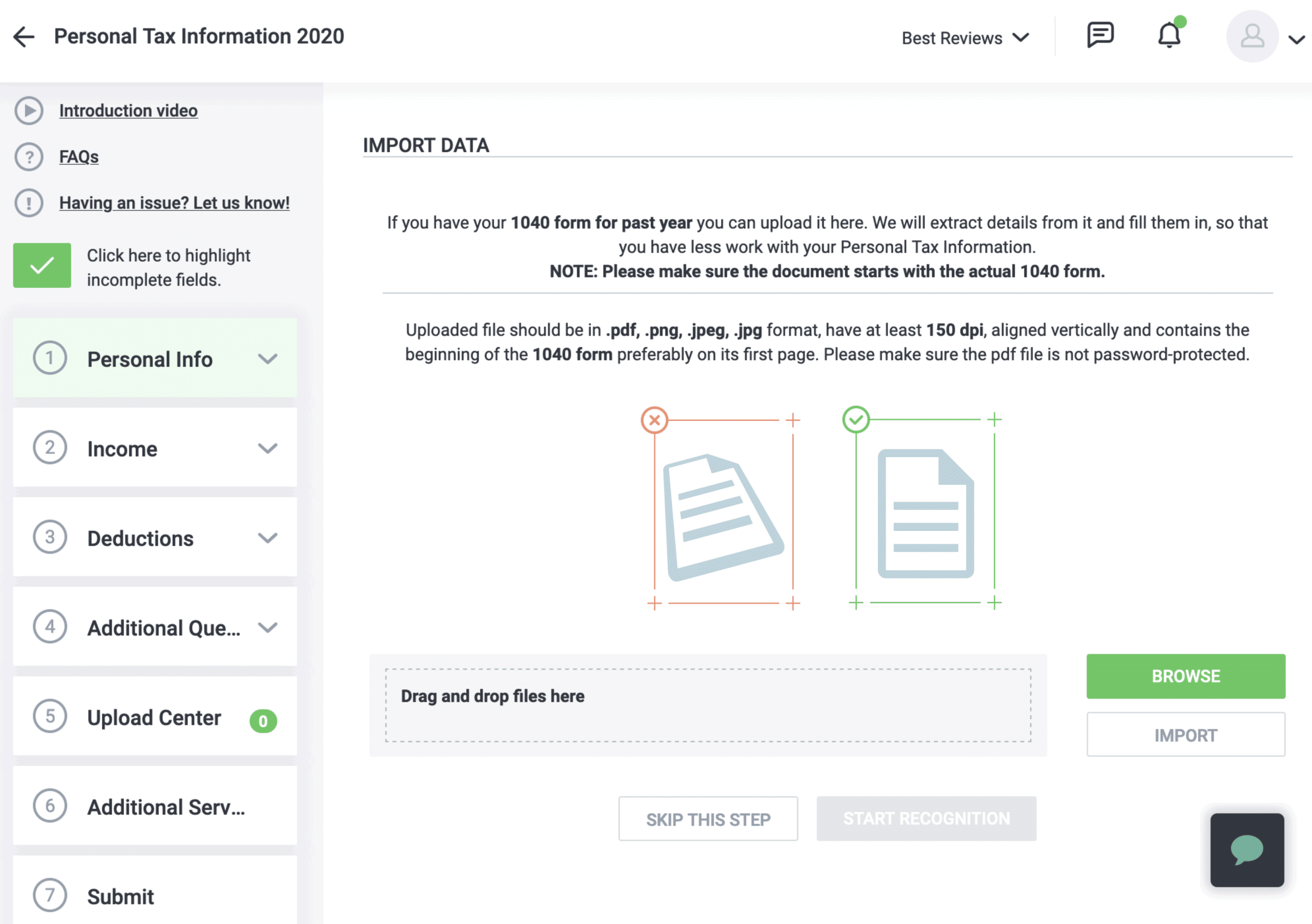 1-800Accountant personal taxes