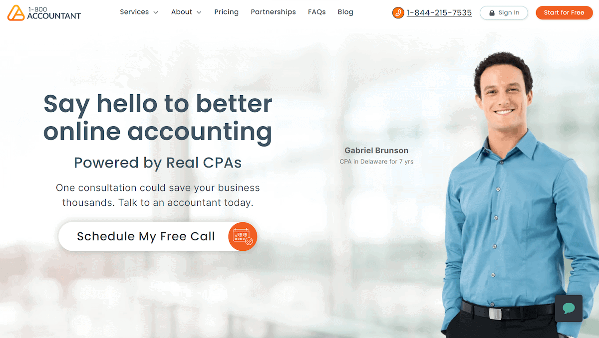 1-800Accountant website