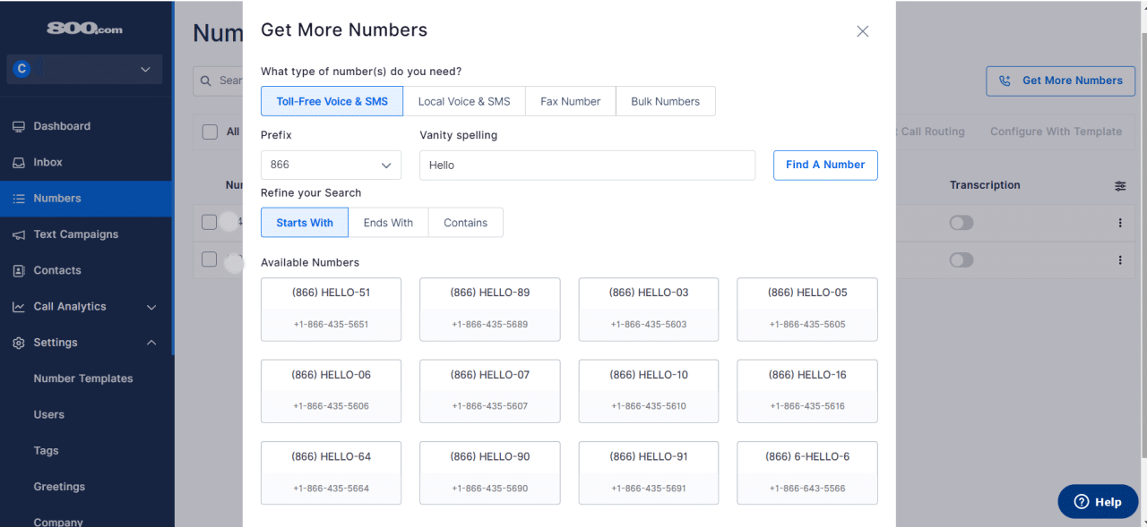 800.com vanity numbers