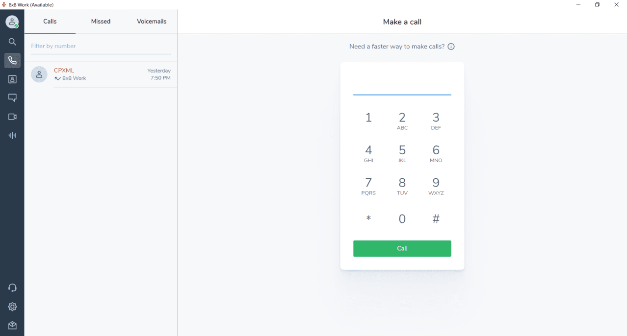 8x8 softphone