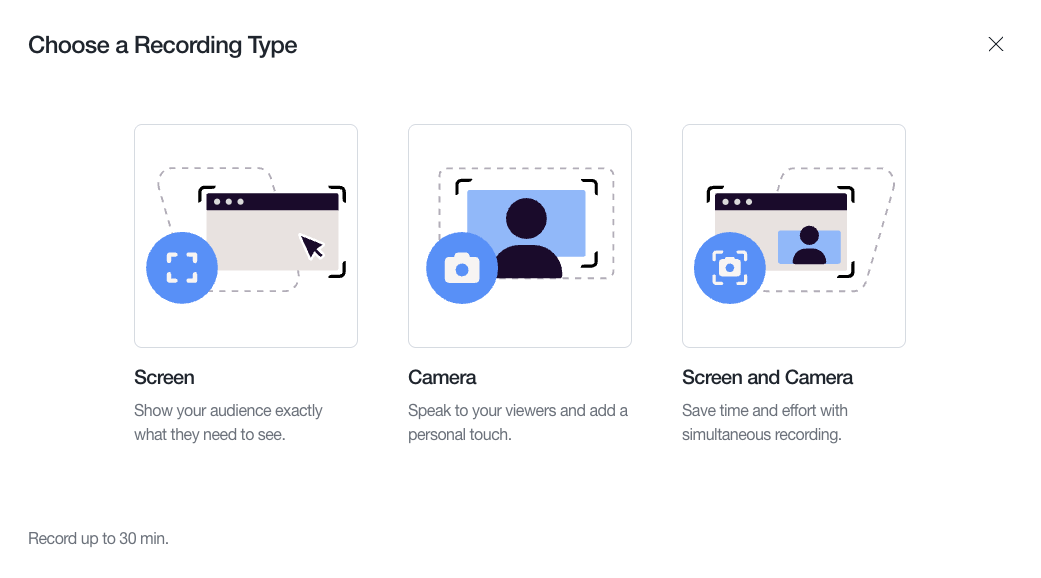 Animoto screen voice recording