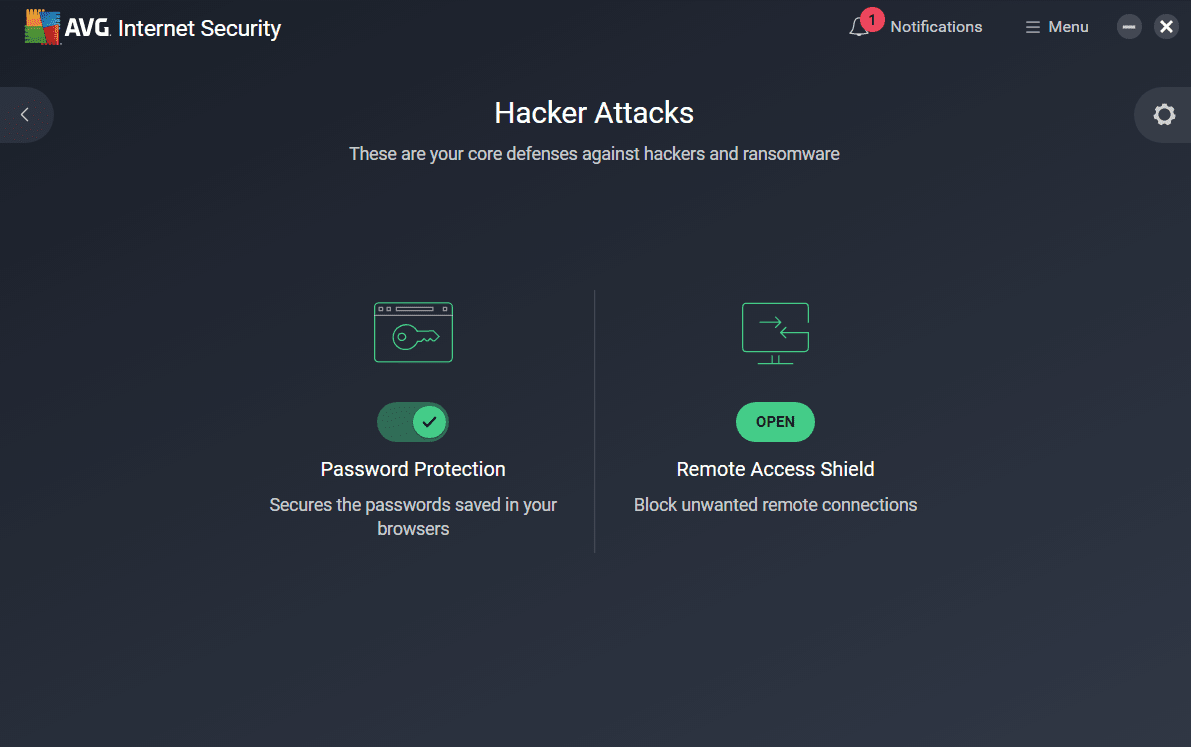 AVG Ultimate hacker protection