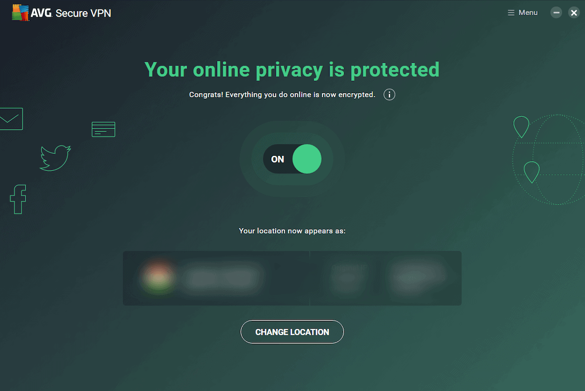 AVG Ultimate secure vpn