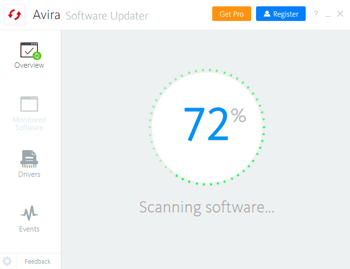Avira Free Antivirus software updater
