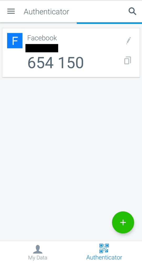 Avira password manager app as authenticator