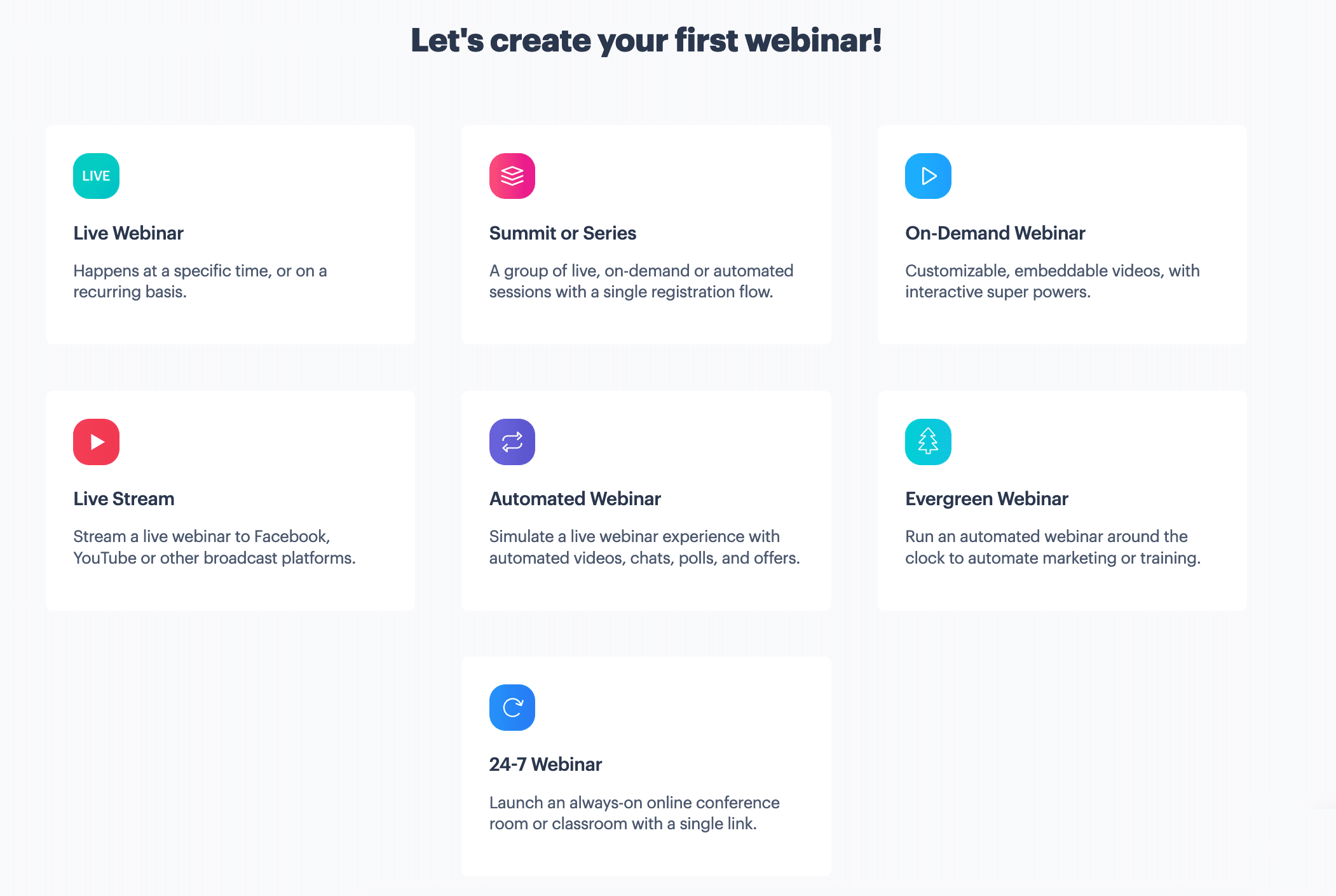 BigMarker new webinar