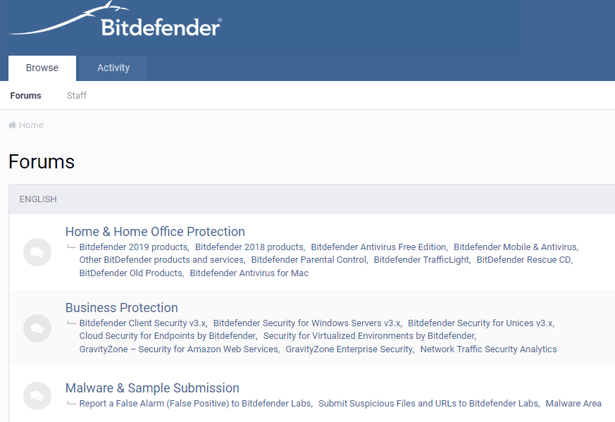 Bitdefender Antivirus Plus forum