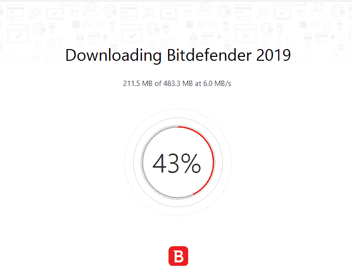 Bitdefender Antivirus Plus installation process