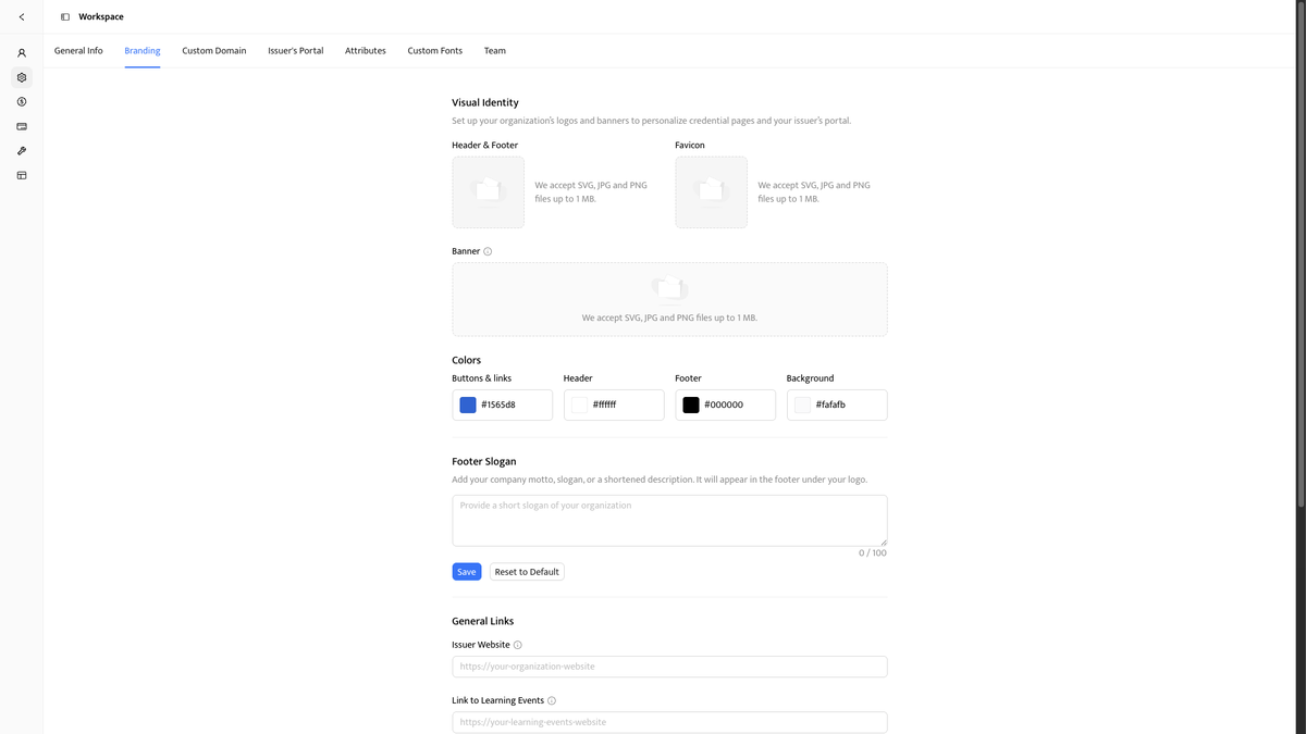 Certifier brand identity