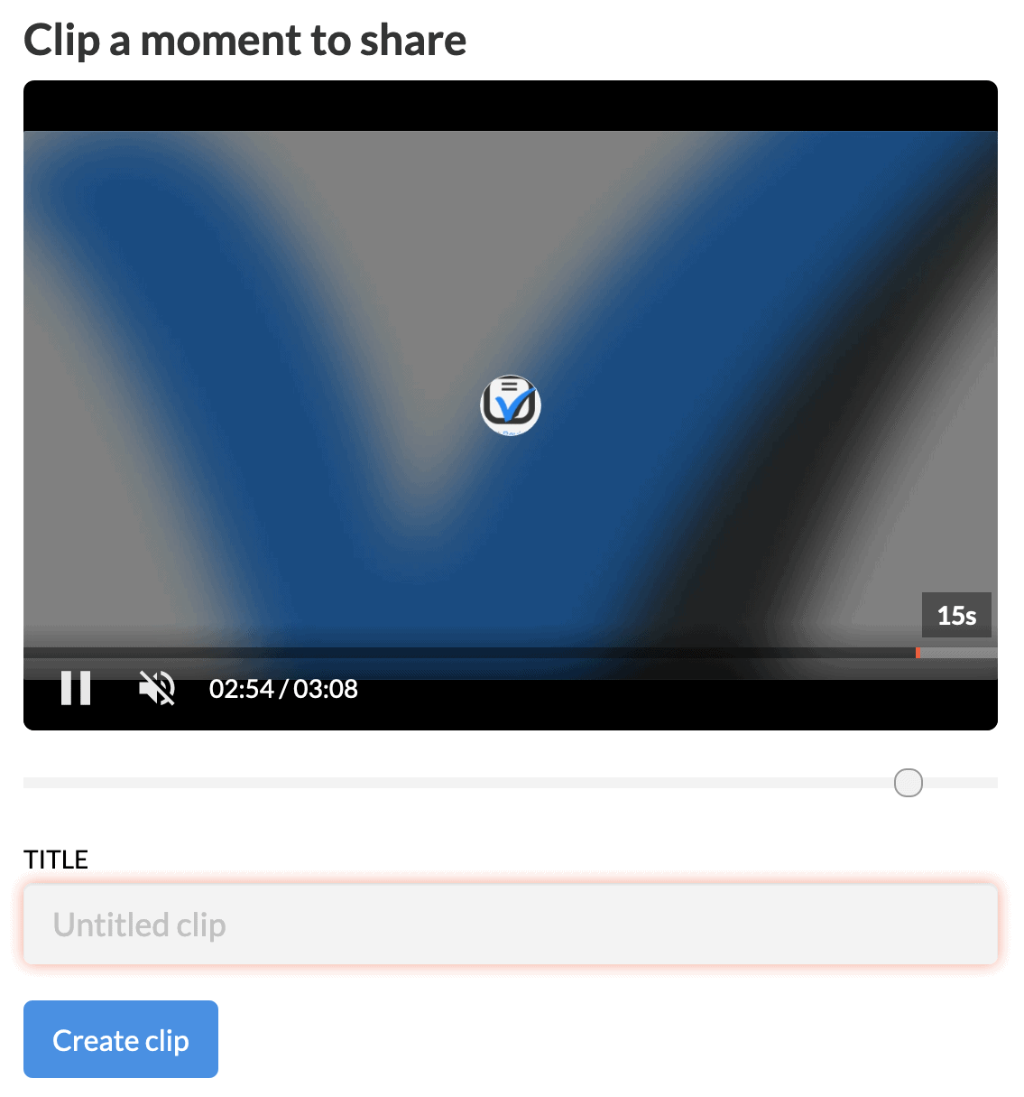 Crowdcast share moment