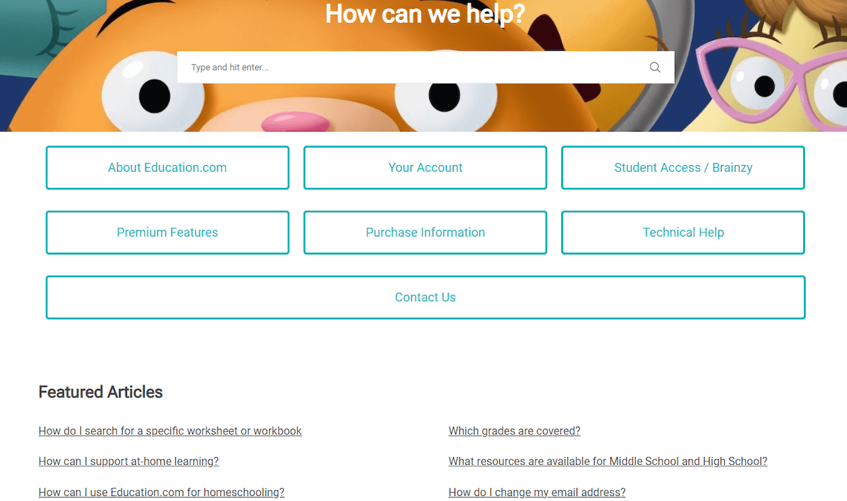 Education.com help center