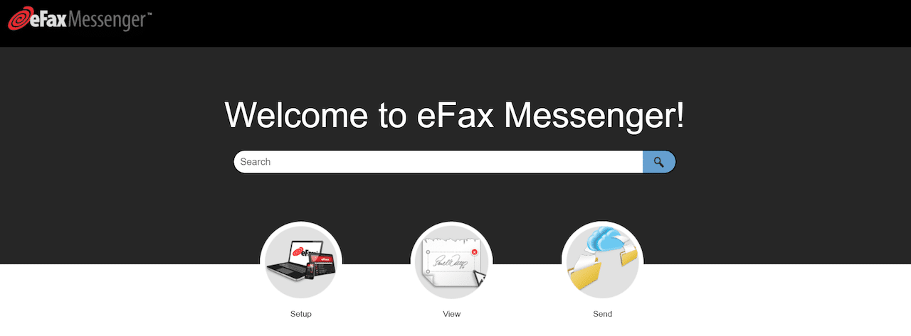 eFax support help center