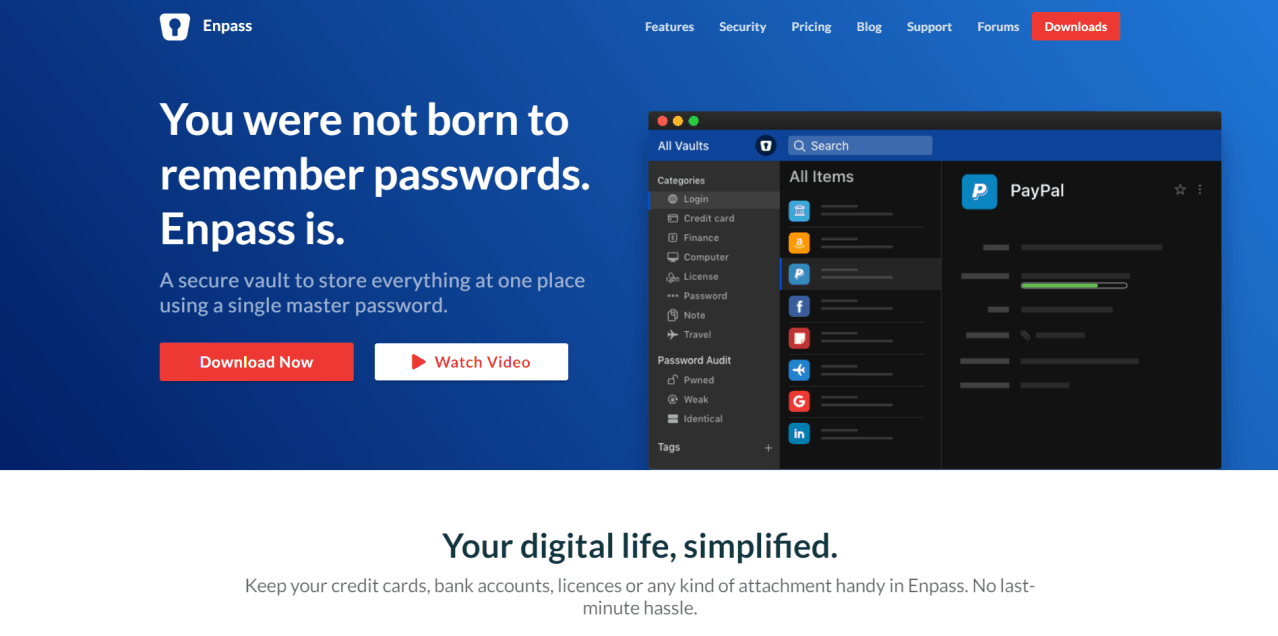Enpass website