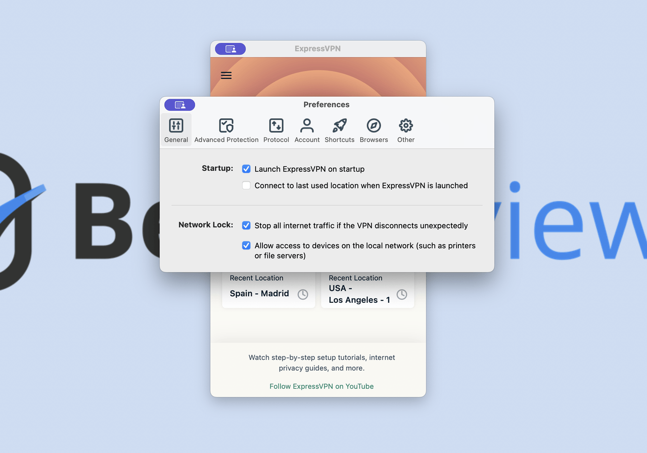 ExpressVPN killswitch
