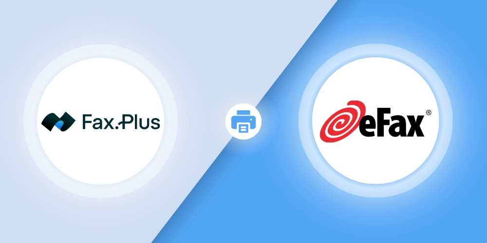 FAX.PLUS vs eFax
