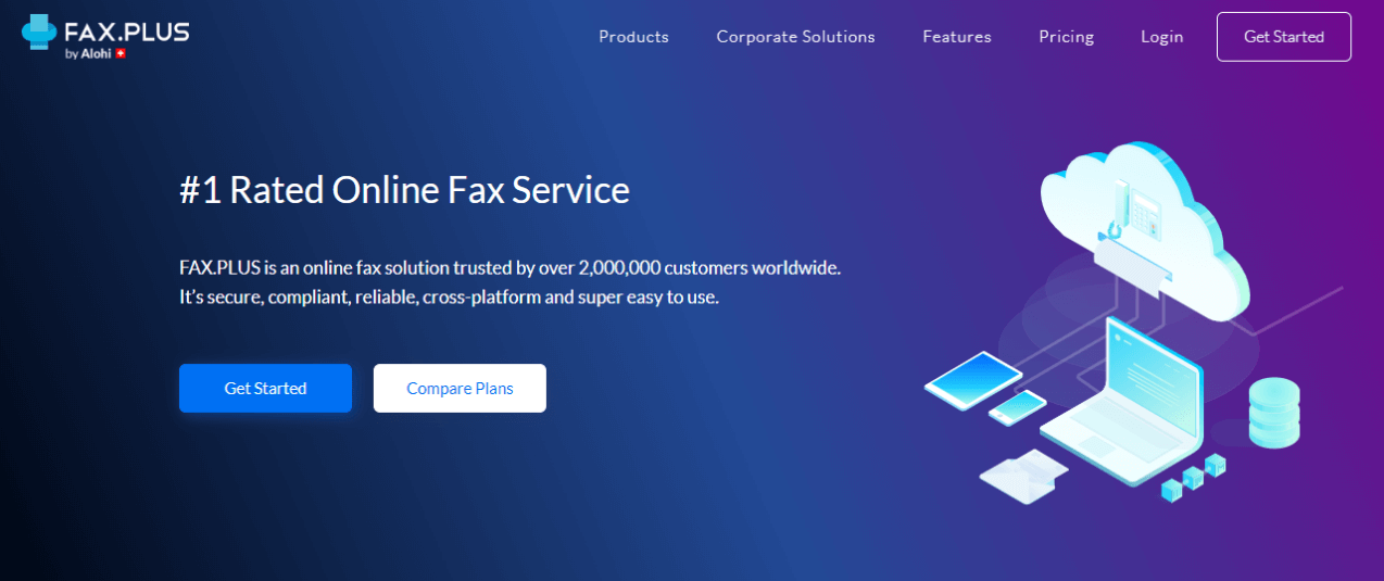 Fax Plus Homepage