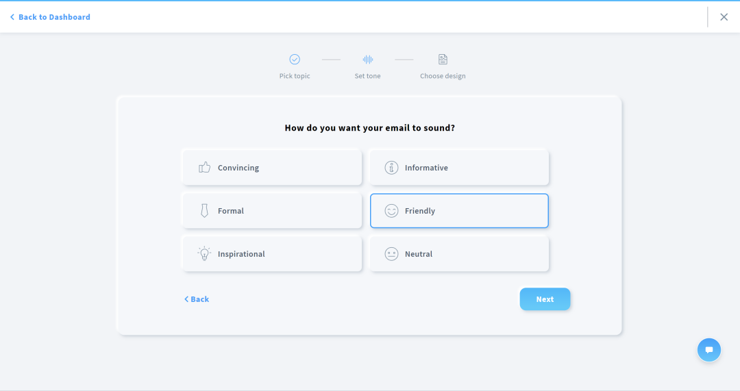GetResponse AI email generator