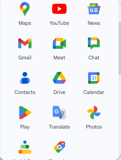 Google Workspace apps