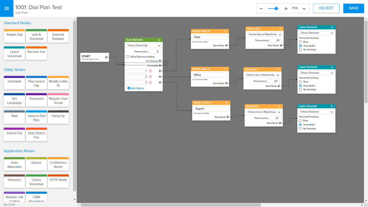 GoTo Connect dial plan