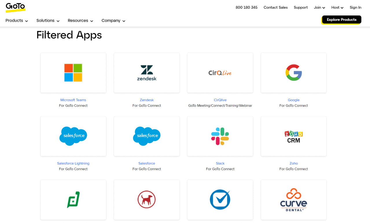 GoTo Connect integrations