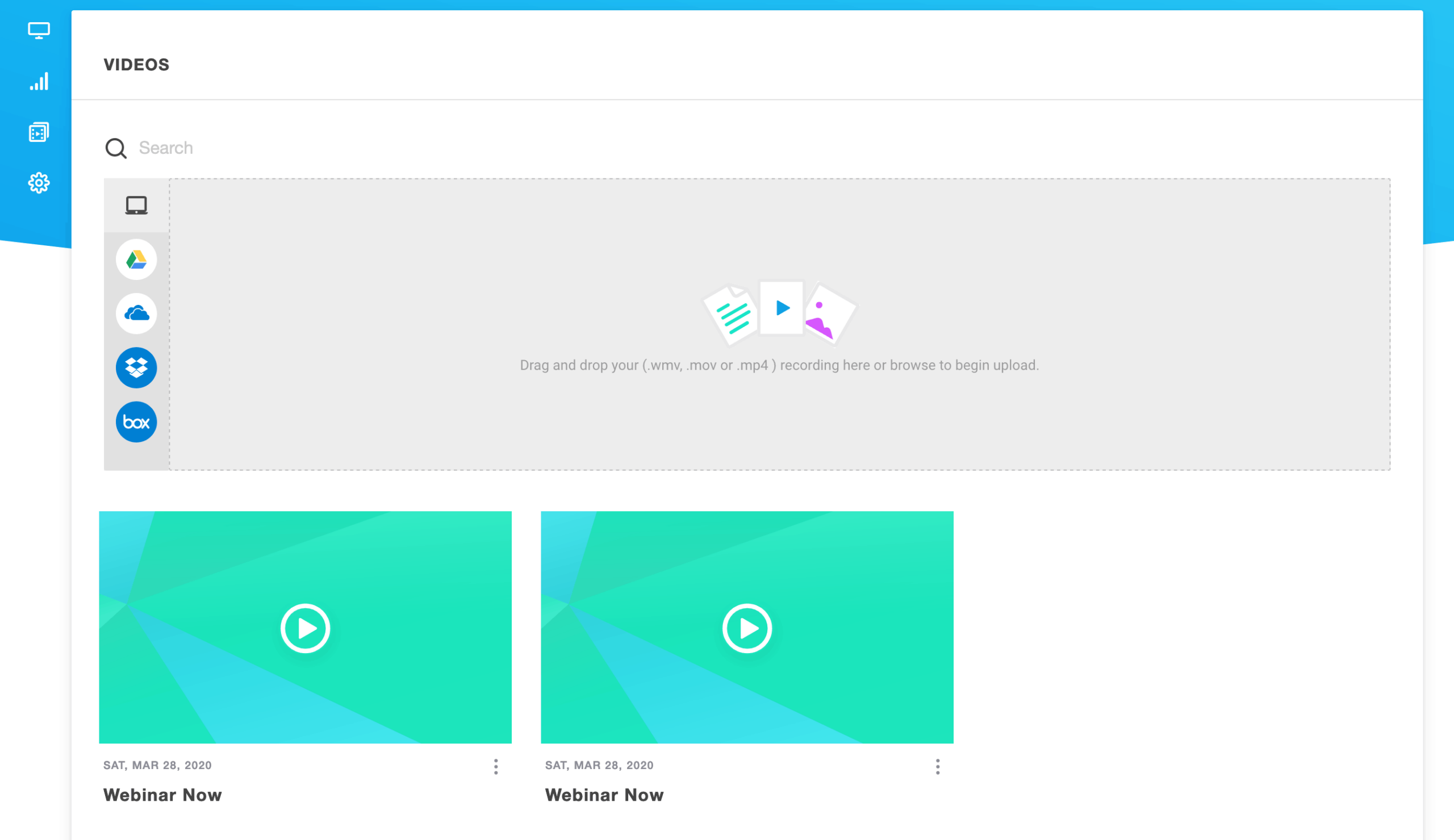 Gototwebinar video library