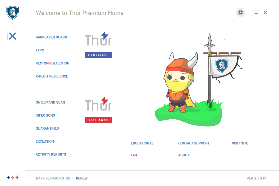 Heimdal Security Thor Home Premium features