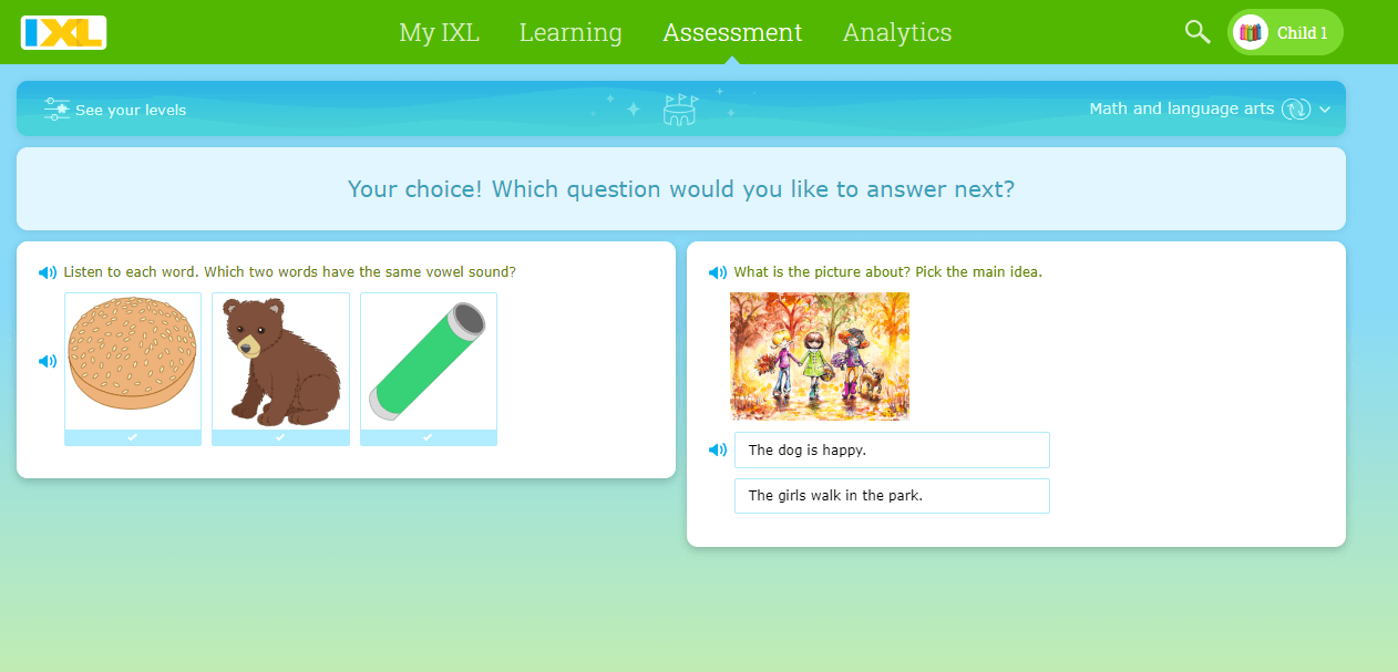 IXL question