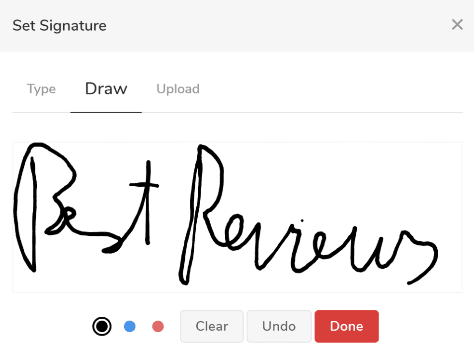 jSign draw signature