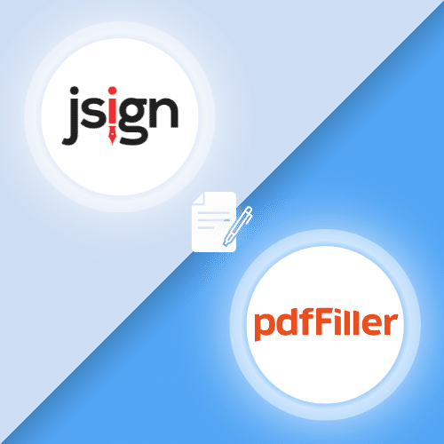 jSign vs pdfFiller comparison