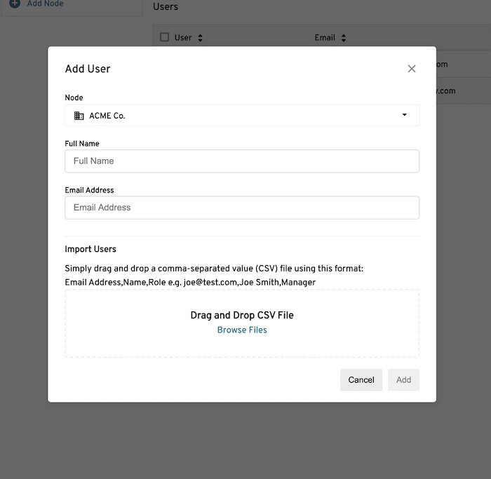 Adding users on Keeper Business