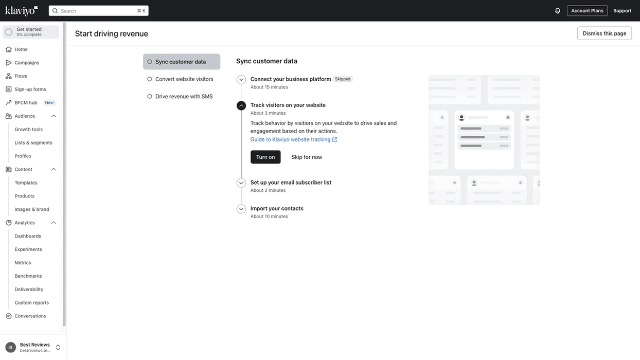 Klaviyo platform first look