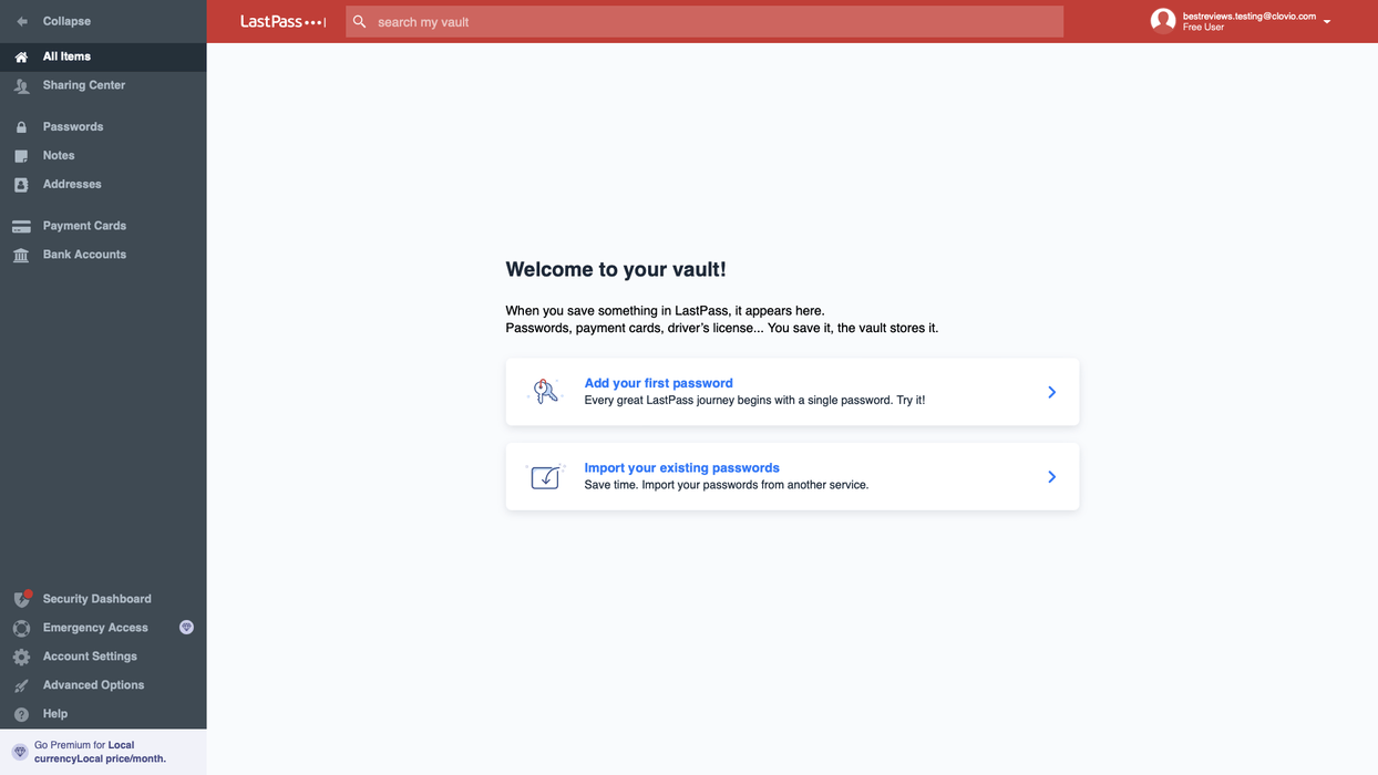 LastPass first look