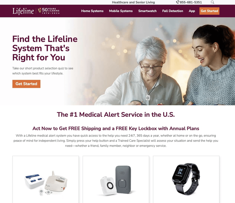 Lifeline Homepage