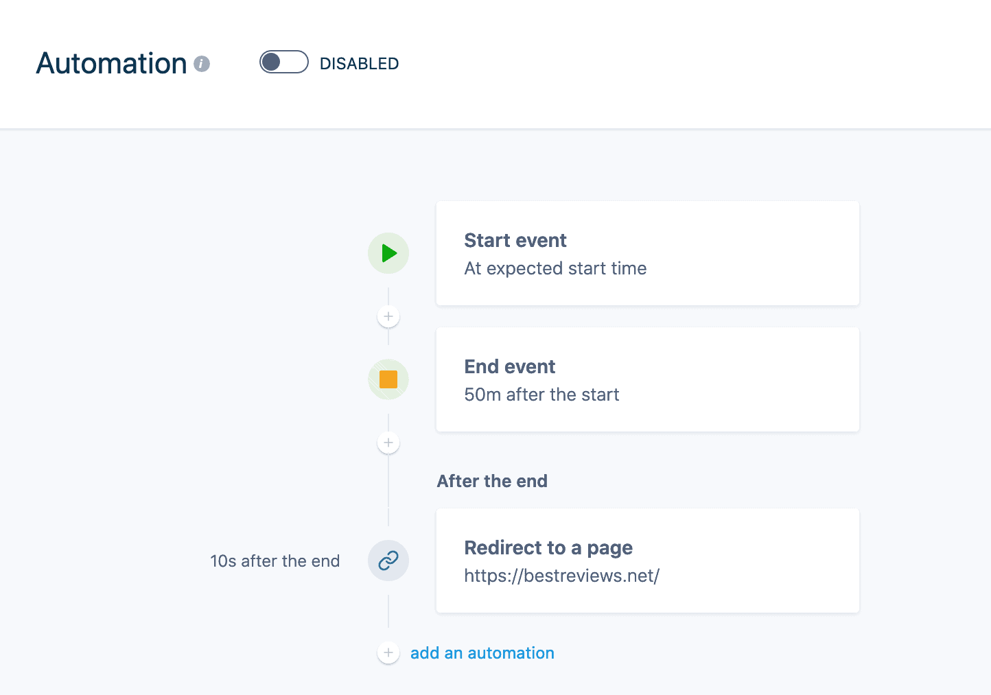Livestorm automation