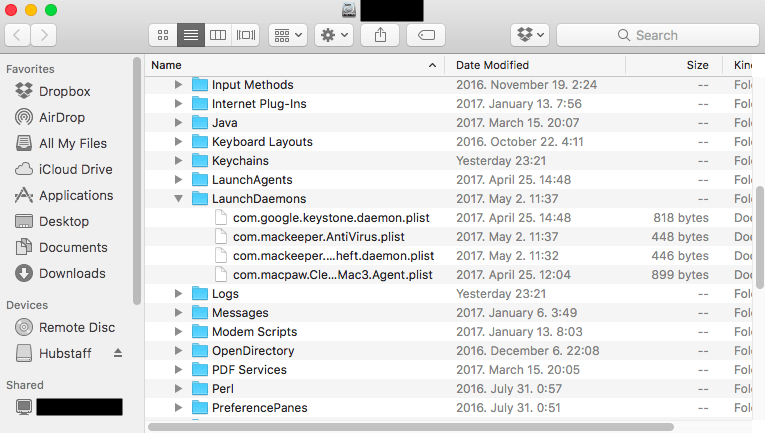 Finding and deleting MacKeeper remnants