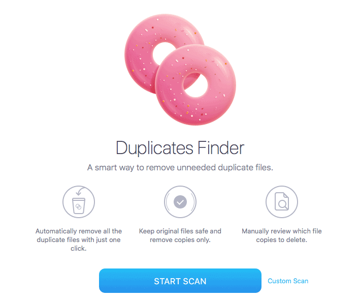MacKeeper duplicates finder