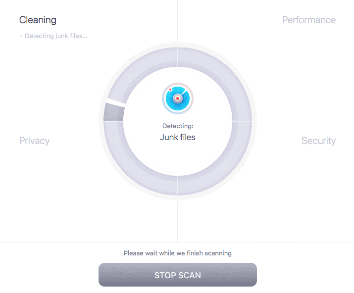 MacKeeper find and fix scan