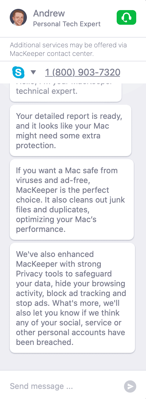 MacKeeper personal tech expert