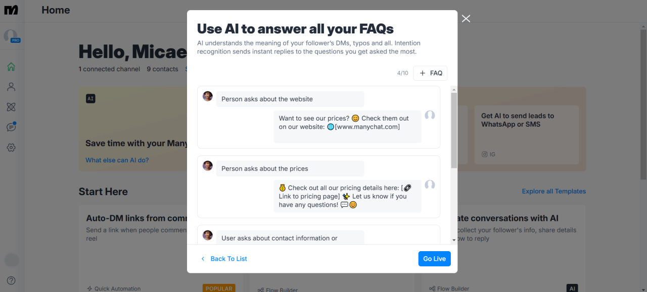 manychat-faq