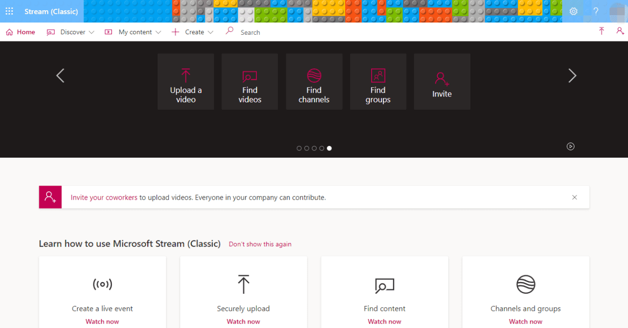 Microsoft 365 stream